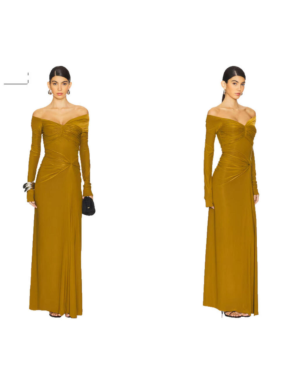 Deme By Gabriella Jasmine Connie Gown  green size L New $325 msrp